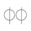 Fashion Exaggerated Big Circle Geometric Earrings