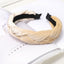 Retro Velvet Braided Hair Band - Handmade Korean Style Headband