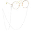 Fashion Simple Pearl Chain Sunglasses with Glasses Holder Chain