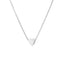 316L Stainless Steel Love Heart Clavicle Chain Necklace for Women