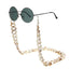 Retro Shell Pattern Resin Acrylic Glasses Chain - Simple Fashion Anti-Slip Design