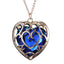 Hot Seliing Necklace The Legend Of Zelda 2 Hollowed Out Love Crystal Necklace