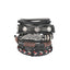 Ethnic Feather Alloy Patchwork Multi-Layer Leather Men's Bracelet