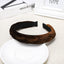 Retro Velvet Braided Hair Band - Handmade Korean Style Headband