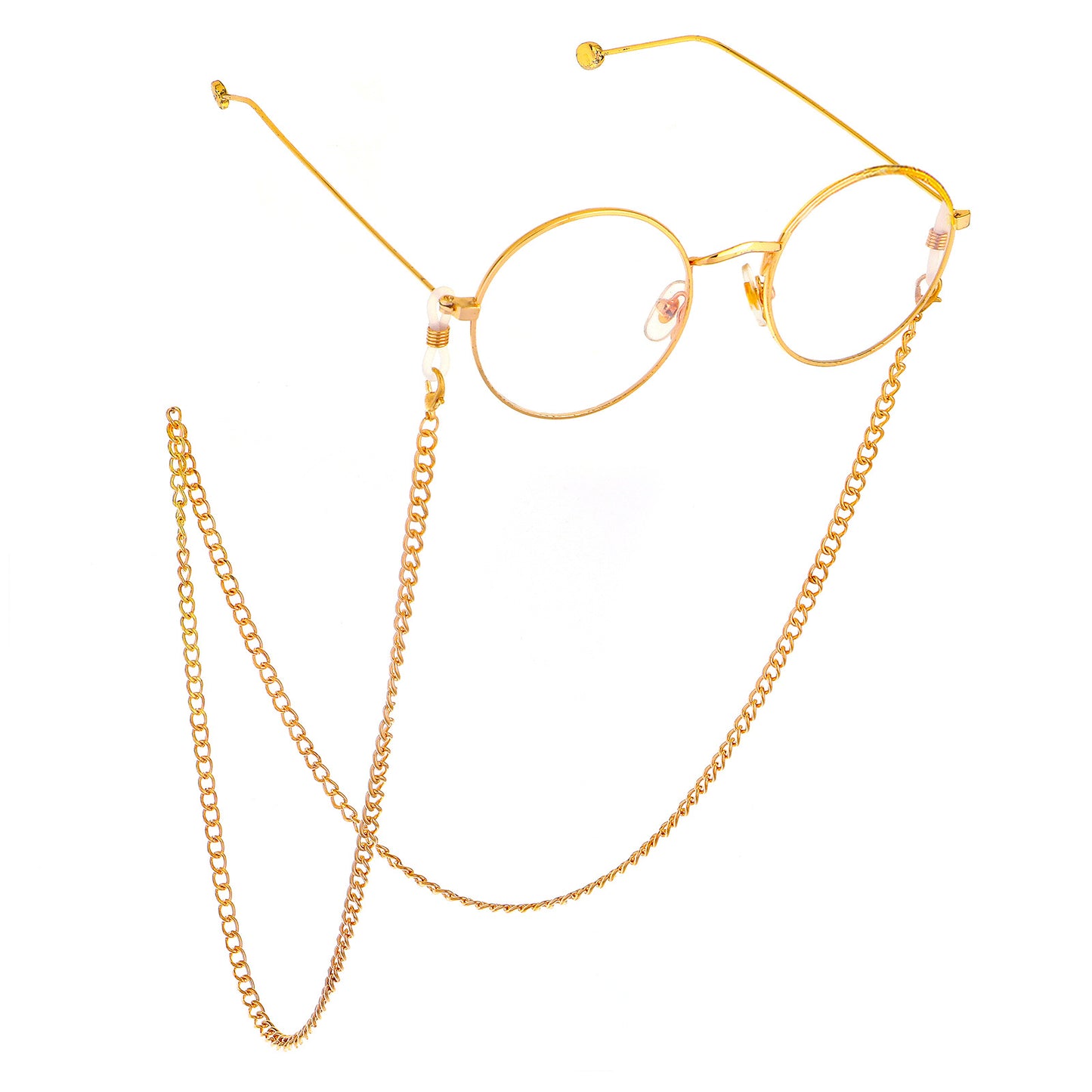 Minimalist Gold Metal Glasses Chain - Anti-Slip Design