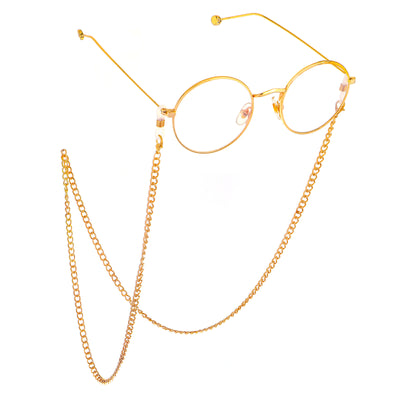 Minimalist Gold Metal Glasses Chain - Anti-Slip Design