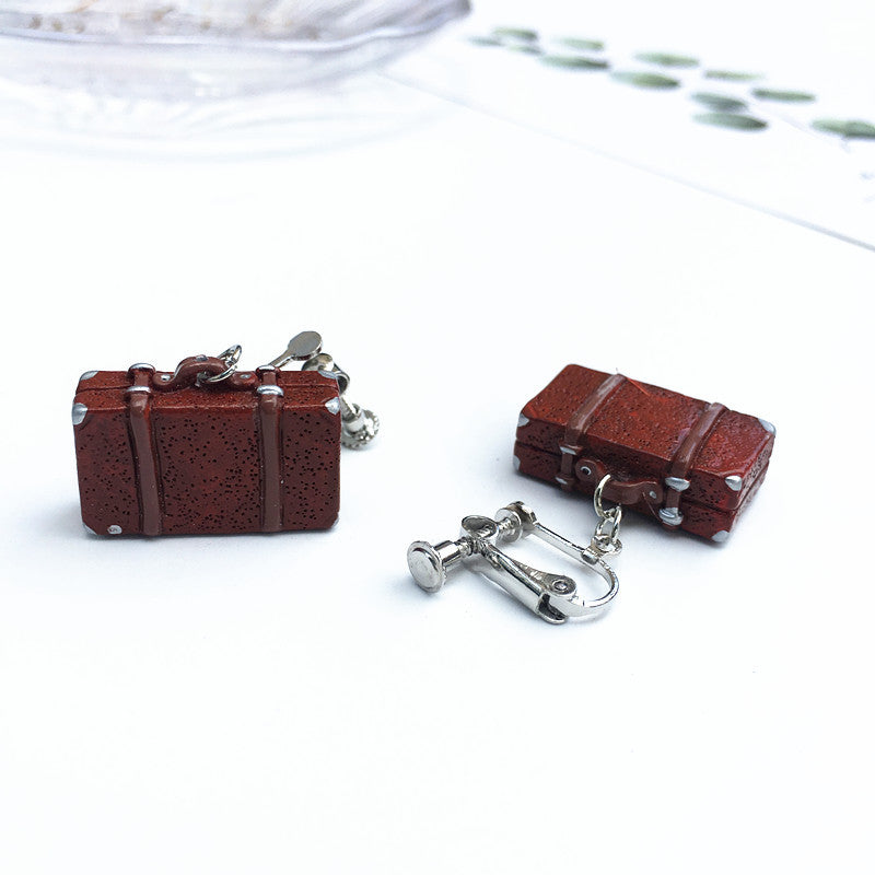 Retro Geometric No Inlaid Earrings