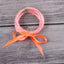 Simple Style Round Bow Knot Silicone Unisex Bangle Bracelet Set