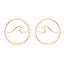 Simple Style Christmas Tree Heart Shape Elk Stainless Steel Plating Hollow Out Ear Studs 1 Pair