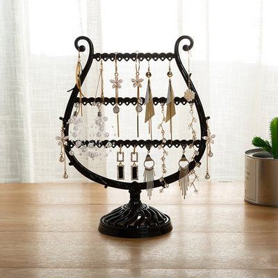 Wine Glass Necklace Jewelry Display and Storage Rack