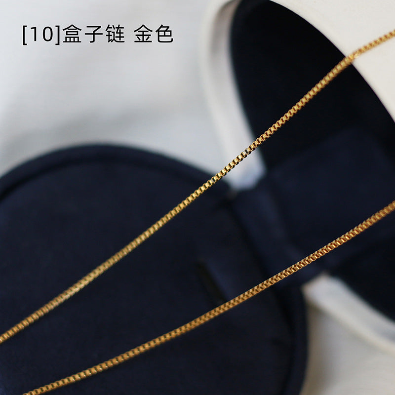 Twist Chain Titanium Steel Necklace