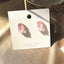 1 Pair Classic Bear Resin Stud Earrings - Cute Colorful Animal Design