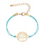 Simple Alloy Life Tree Braided Bracelet NHHN154668