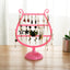 Wine Glass Necklace Jewelry Display and Storage Rack