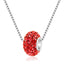 Fashion Shamballa Full Diamond Soft Hole Large Hole Bead Ball Necklace NHDP154400