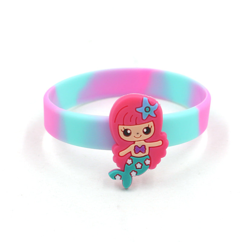 Mermaid Sports Silicone Bracelet - Colorful Wristband