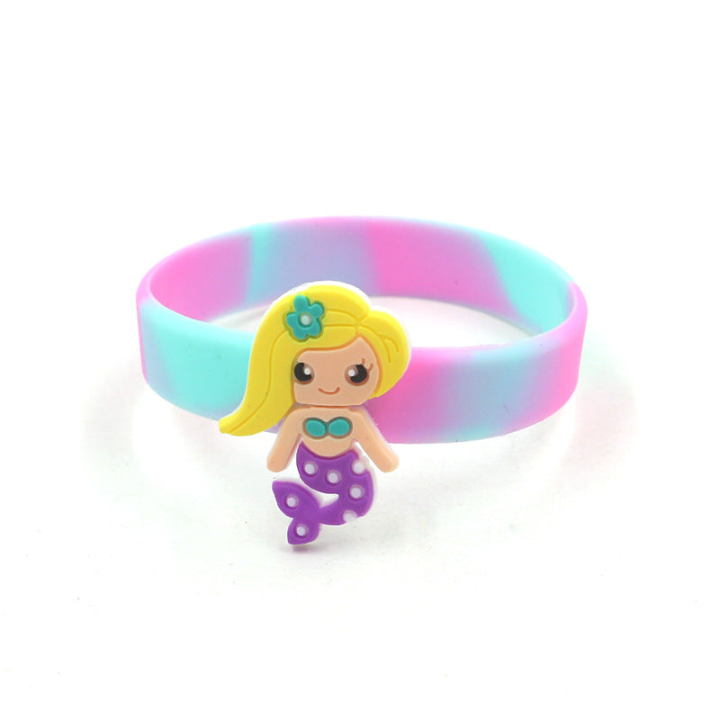 Mermaid Sports Silicone Bracelet - Colorful Wristband