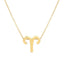 Simple Style Constellation Alloy Plating Women'S Pendant Necklace