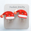 Fashion Christmas Reindeer Tassel Clip-On Earrings for Kids