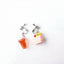 Novelty Hamburger and Milkshake Resin Earrings for Women