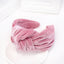 Solid Color Velvet Knot Hairband