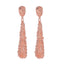 Fashion Metal Matte Long Earrings NHDP145121