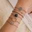 Fashion Shell Tassel & Geometric Map Beaded Bracelet Set