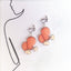 Cartoon Geometric Acrylic Sushi Donut Earrings