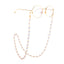 10mm Pearl Fashion Sweater and Glasses Chain with Dual-use Clip Bead Design