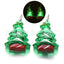 Christmas Simple Style Christmas Tree Plastic Festival Earrings 1 Pair