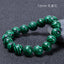 Fashion Swirl Pattern Malachite Natural Stone Beaded Bracelet