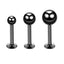 Fashion Stainless Steel Lip Stud with Round Ball Design
