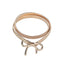 Gold Bow Knot Elastic Chain Belt for Women - Autumn Fashion Accessory