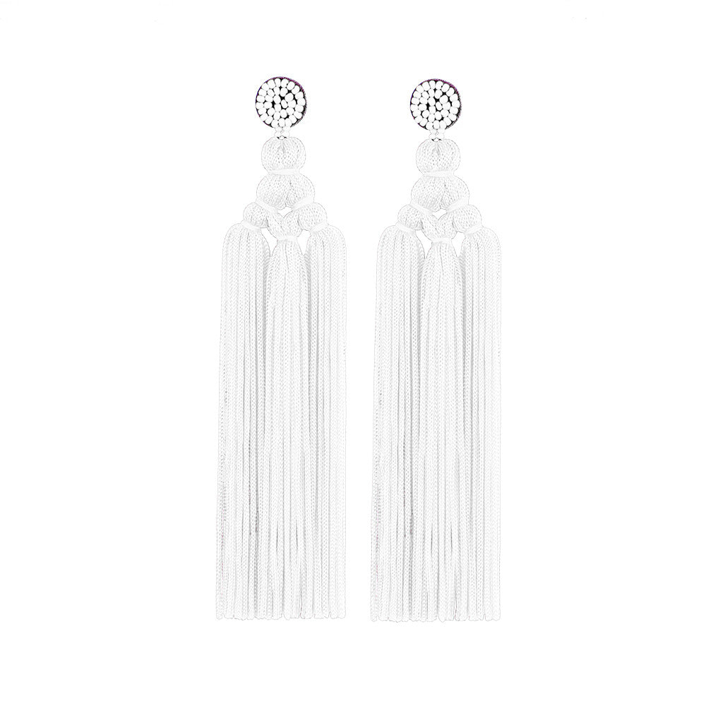 Original Design Tassel Seed Bead Women's Bohemian Drop Earrings