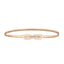 Gold Bow Knot Elastic Chain Belt for Women - Autumn Fashion Accessory