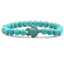 Tortoise Turquoise Volcanic Stone Bracelet Set