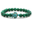 Tortoise Turquoise Volcanic Stone Bracelet Set