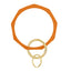 Simple Style Solid Color Silicone Bangle Keychain for Women