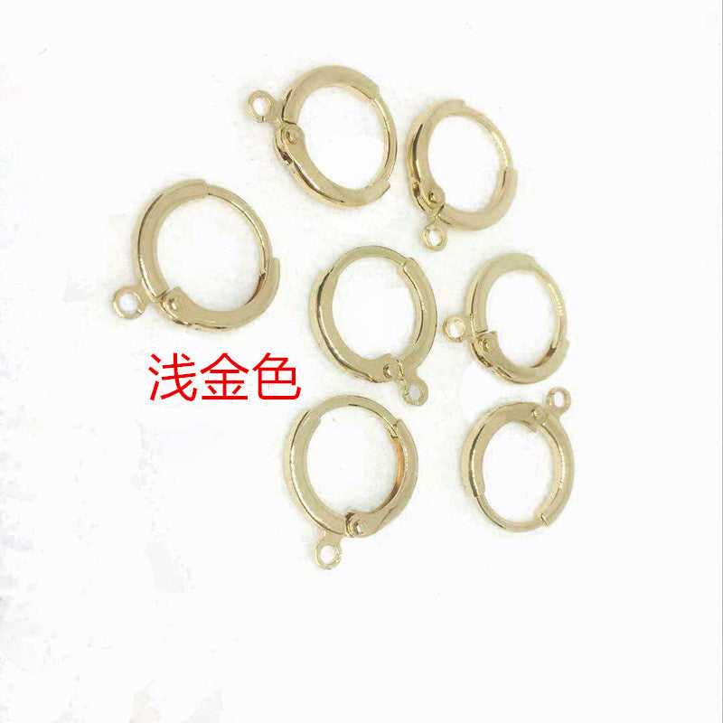 10 PCS Copper 14K/18K Gold Plated Hypoallergenic Earring Findings for DIY Jewelry