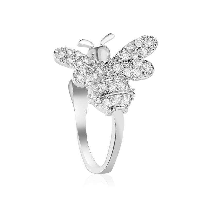 New Fashion Cute Bee Diamond Ear Cuff for Women