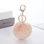 Cute Solid Color Faux Fur Pom Pom Keychain Accessory