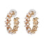 Geometric Earrings Pearl Alloy Diamond Earrings