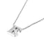 Simple Fashion 26 Inlaid Zircon Uppercase Letter Stainless Steel Necklace