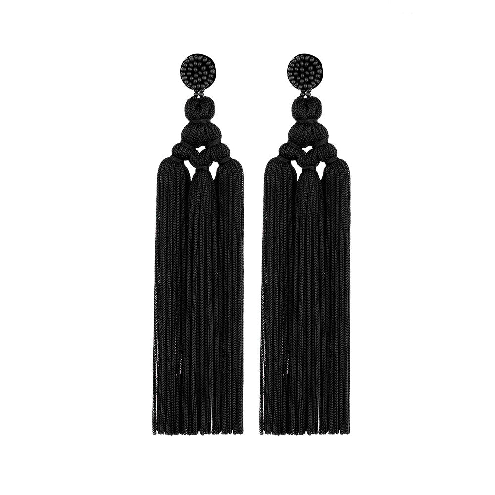 Original Design Tassel Seed Bead Women's Bohemian Drop Earrings