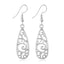 Leaf Butterfly Creative Personality Fashion Hollow Metal Leaf Earrings