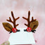 Cute Antlers Alloy Hair Clip and Headband for Christmas