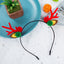 Cute Antlers Alloy Hair Clip and Headband for Christmas