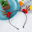 Cute Antlers Alloy Hair Clip and Headband for Christmas