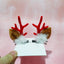 Cute Antlers Alloy Hair Clip and Headband for Christmas