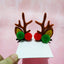 Cute Antlers Alloy Hair Clip and Headband for Christmas